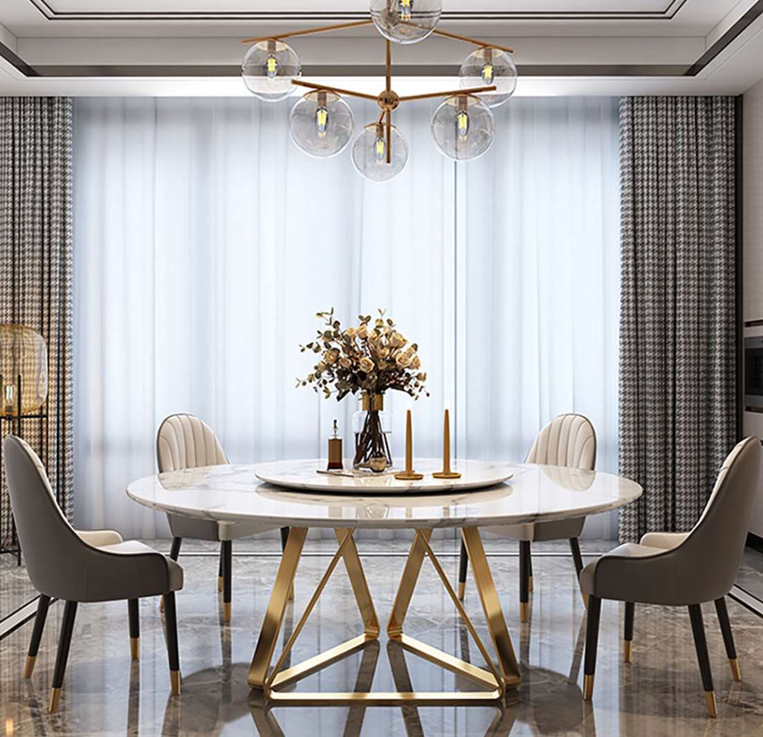 Hotel room interior with contract-grade furniture
